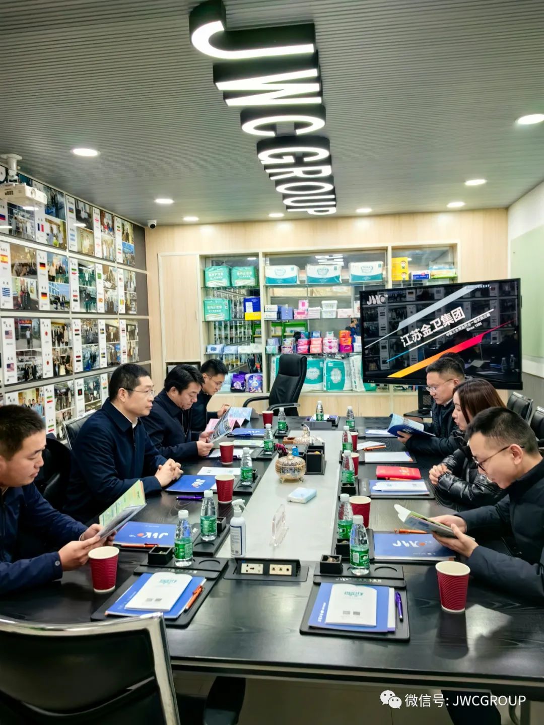 团省委副书记李晓明一行莅临金卫集团调研